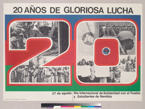 20 años de gloriosa lucha, día internacional de solidaridad con el pueblo y estudiantes de Namibia