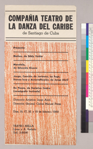 Compañía Teatro de la Danza del Caribe de Santiago de Cuba