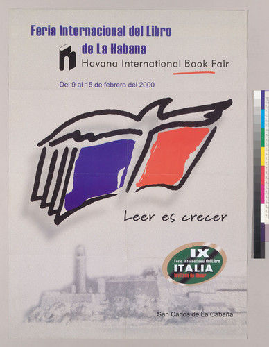 IX [noveno] Feria Internacional del Libro de La Habana: leer es crecer A