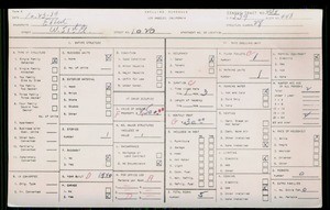 WPA household census for 1020 W 51ST PLACE, Los Angeles County