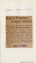 Blast of Trombone Bridged Atlantic