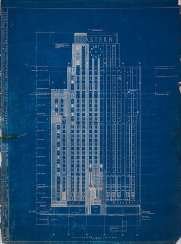 Curlett & Beelman: Eastern Columbia, Broadway elevation