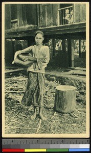 Young woman, Malaysia, ca.1920-1940