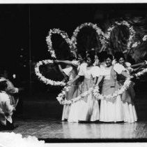 BRIDGE OF CAMELLIAS-The Filipiniani Dance Troupe was one of the many acts performing at the Memorial Auditorium during the 29th annual Camellia Festival