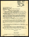 Letter from (sgd) Thomas Parran, Surgeon General, to Staff Nurse Mary F. Clark to Crystal City, Texas, December 8, 1942