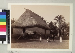 View of house, Fiji, ca. 1890