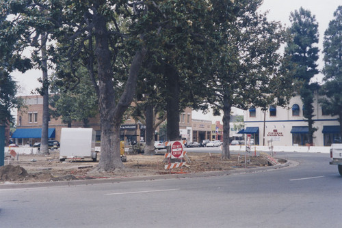 Plaza Square under construction, Orange, California, 2001