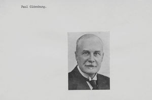 Bishop Paul Oldenburg. Was already at its annual meeting in Herning in 1909 asset for Danish Sa