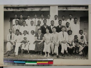 A catechist seminar, Toliara, Madagascar, 1936-1937