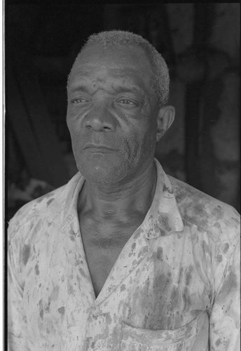 Older man, San Basilio de Palenque, 1975