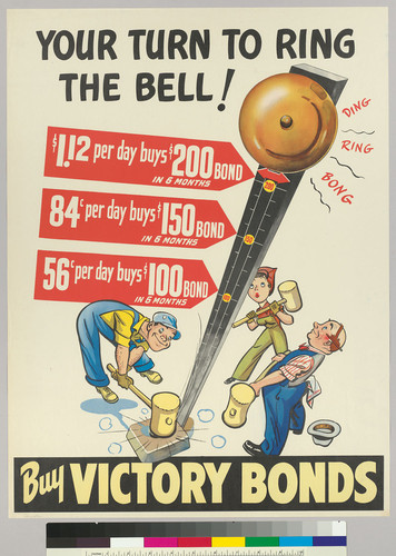 Your turn to ring the bell: Buy Victory Bonds