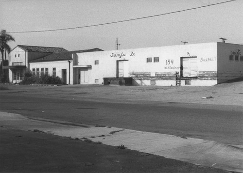Santa Fe Depot on North Atchison Street, Orange, California