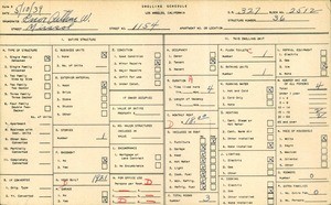 WPA household census for 1154 MIRASOL, Los Angeles