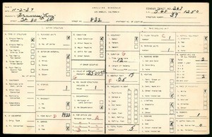 WPA household census for 832 W 80TH ST, Los Angeles County