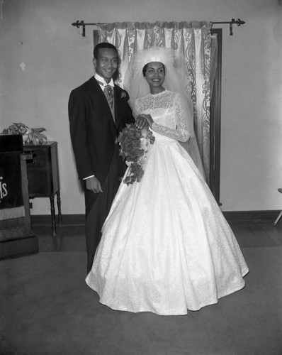 Elmarie Child's Wedding, Los Angeles, 1957