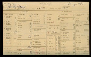 WPA household census for 1247 W 8TH STREET, Los Angeles