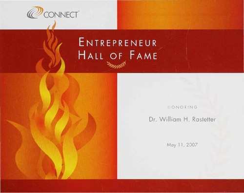 CONNECT Entrepreneur Hall of Fame: Honoring Dr. William H. Rastetter