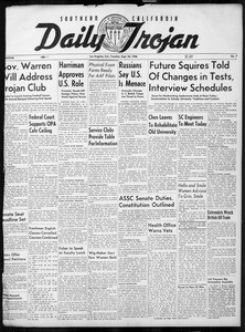Daily Trojan, Vol. 38, No. 7, September 24, 1946