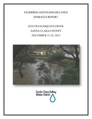 Flooding and Flood-Related Damages Report in Santa Clara County, San Francisquito Creek, December 21-23, 2012