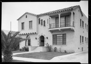 Apartments, buildings, etc., Southern California, 1931