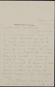 Herbert Bashfod, letter, 1894-02-24, to Hamlin Garland