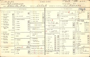 WPA household census for 509 1/2 BROOKS AVE, Los Angeles County