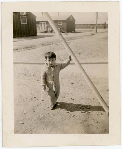 Young child at Jerome incarceration camp