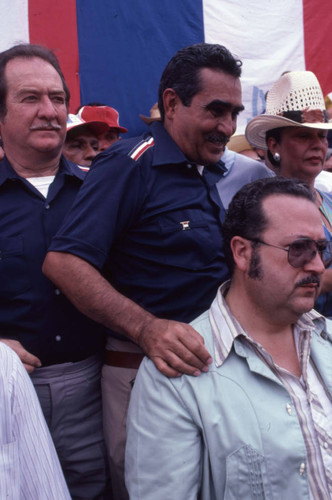 Presidential Candidate Mario Sandoval Alarcón, Chiquimula, 1982