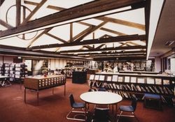 Interior of the Guerneville Public Library