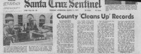 County 'cleans up' records