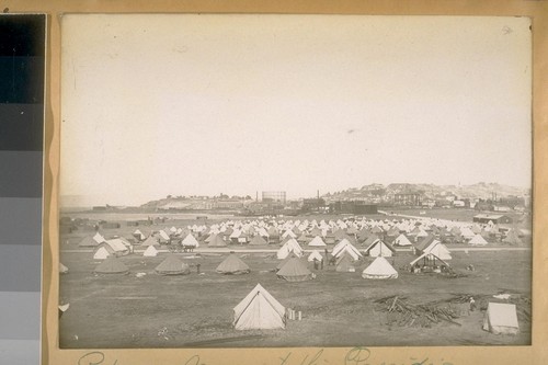Refugee camps at the Presidio April 18-06