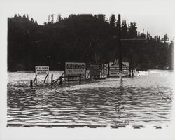 River Road during the flood of 1937