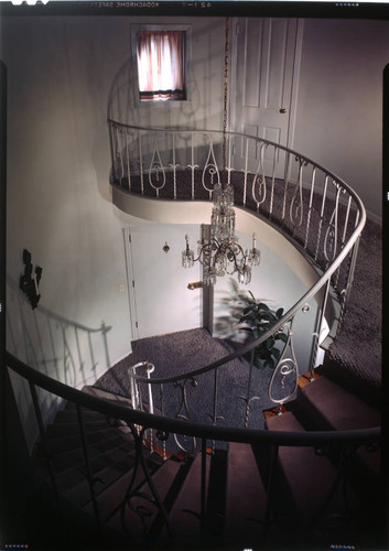 [Unidentified interiors]. Staircase
