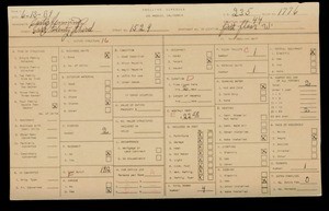WPA household census for 1529 E 23RD, Los Angeles