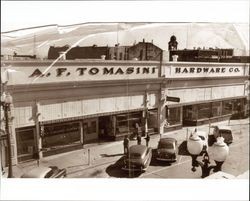 A. F. Tomasini Hardware Store, Petaluma, California, in 1953