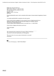 [ An Email from Henry to Carol Martin regarding seizure 13556-Gent]