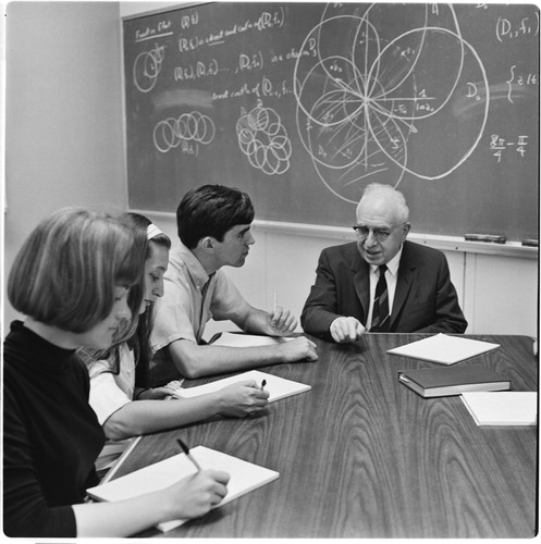 Stefan E. Warschawski, Mathematics, with students