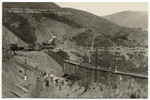 Scene at caved-in tunnel no. 10 on Cuesta Grade near San Luis Obispo, Cal. 1910 # 652