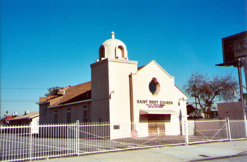 Saint Rest Baptist Church, exterior
