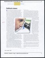 Political science, California Monthly (2 items)