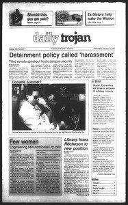 Daily Trojan, Vol. 111, No. 9, January 24, 1990
