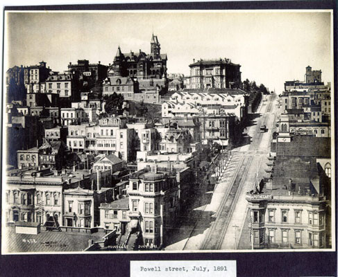 Powell street July, 1891