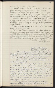 1928-1939 - Meeting Minutes of the Sonoma Valley Woman's Club