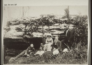 Missionare in Abetifi. Lehmann, Frau R., Ramseyer, Tschopp