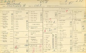 WPA household census for 1129 S TOWNSEND