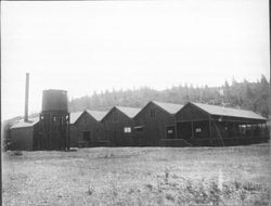 Exterior View of the Sunsweet Prune Packing Plant, Geyserville, California, about 1910