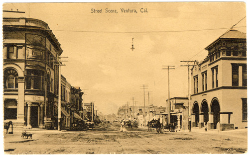 Street Scene, Ventura, Cal