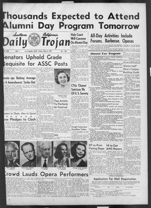 Daily Trojan, Vol. 42, No. 123, May 04, 1951