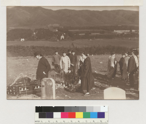 [Chinese funeral, Colma, Calif.] [graphic]