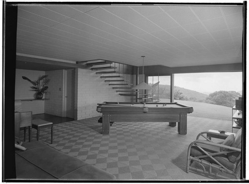 Pace Setter House of 1958 [Liljestrand residence]. Outdoor living space